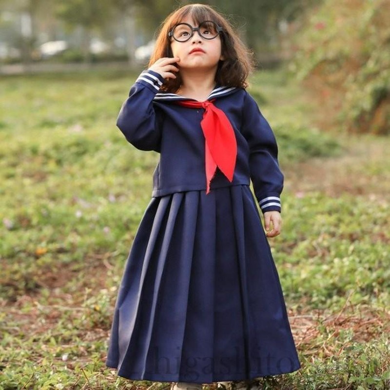 直営店限定 コスプレ ハロウィン セーラー服 スケバン風 ロング