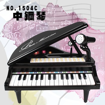 【瑪琍歐玩具】 中鋼琴/1504C (粉、黑、白)