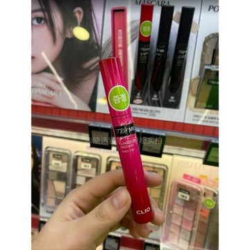 韓國珂萊歐CLIO易夢玲同款睫毛膏纖細卷翹不暈染新款黑茶色防水