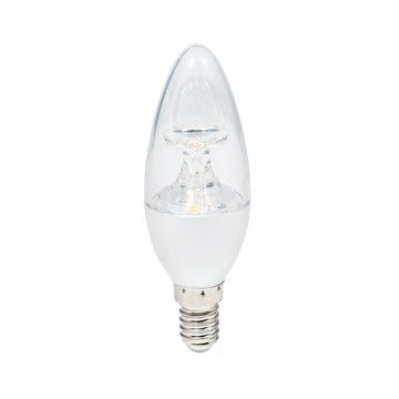 亮博士 B35 水晶燈 尖清 5W E14 10入組