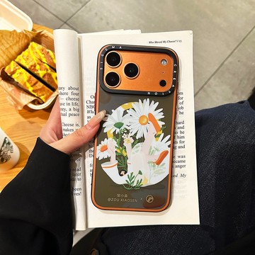 【隱藏式磁吸】鄒小森鋁合金按鍵全磨砂防摔防刮iPhone17p-17pm