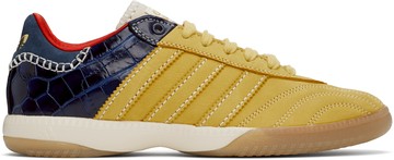 Wales Bonner 黄色 & 海军蓝 adidas Originals 联名 MN Samba 运动鞋