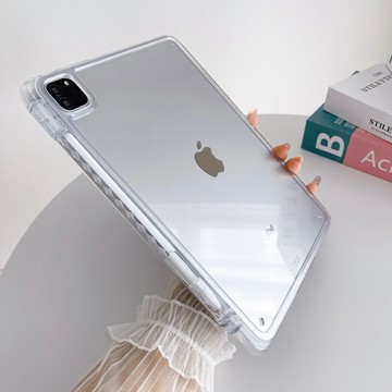 四角防摔高透 帶筆槽 保護套 適用 iPad 10 9 8 Mini Air 6 5 4 11吋 12.9吋 平板防摔殼