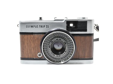 Olympus Trip 35 胡桃棕 整備翻新 復古 35mm 底片相機 日本製