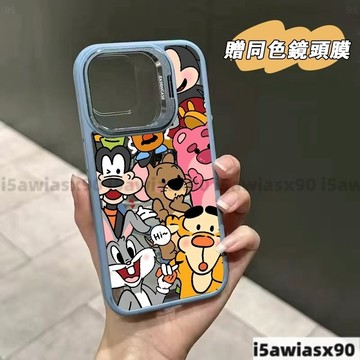 多彩动物Magsafe磁吸金屬鏡頭支架 iPhone 16 15 14 13 12 11 Pro Max手機殼