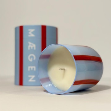 【英國 MÆGEN】Atina 玻璃杯蠟燭-蕃茄 & 薄荷 / 280g