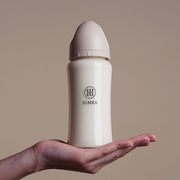 【Simba小獅王辛巴】蘊蜜質金玻璃寬口防脹氣奶瓶270ml