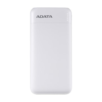 【ADATA 威剛】C100 白色 行動電源 10000mAh QC/PD 快充 薄型行動電源
