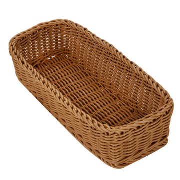 科德斯長型小編織籃w28(卡其)