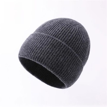 【米蘭精品】現貨+預購 頂級羊毛帽針織帽秋冬季加絨厚磅保暖帽冷帽休閒配件-百搭純色加厚男女帽子74mi102