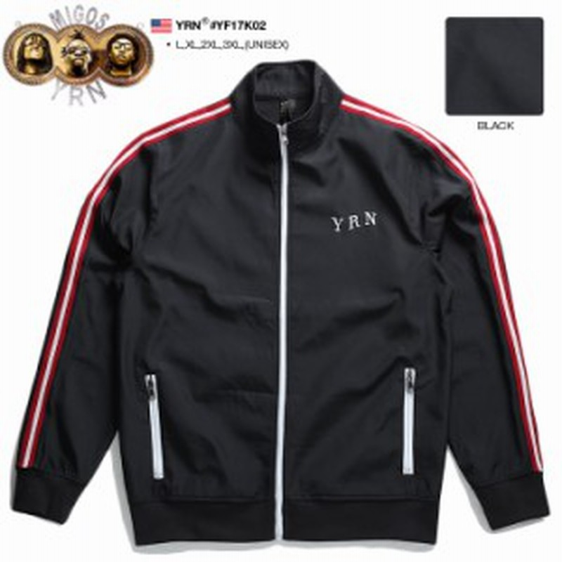 B系 ヒップホップ ストリート系 ファッション メンズ レディース アウター トラックジャケット Yf17k02 ヤングリッチネーション Yrn 通販 Lineポイント最大1 0 Get Lineショッピング