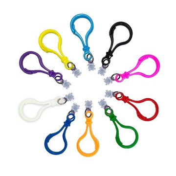 韓國 Color Story - 免燙拼豆配件-10mm扣環10入(透明)