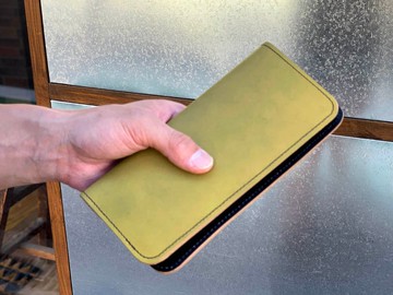 LONG 成人日本味 MIX 長款平底錢包 光滑觸感 LFW-OBKKB-K