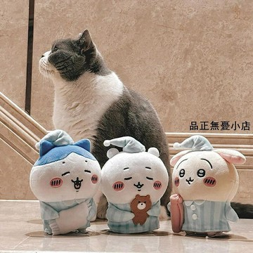 烏薩奇Fuben日本睡衣系列烏薩奇玩偶chiikawa吉伊卡哇毛絨掛件小八禮物 新品