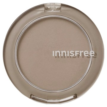 INNISFREE 台灣公司貨 妝自然圓形修容粉餅 6.8g  2 淺霧灰棕  1個