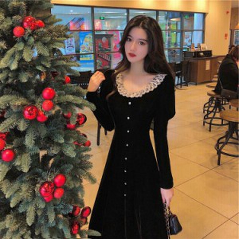 安い 可愛い レディース パーティー ワンピース ラウンドネック 清楚 パフスリーブ ワンピース 通販 Lineポイント最大7 0 Get Lineショッピング