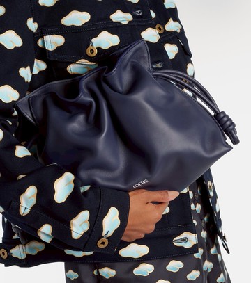 Loewe Flamenco Medium leather clutch