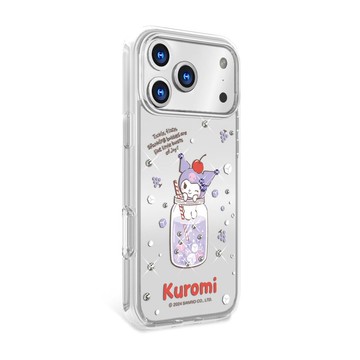 三麗鷗 17/16/15/14/13/12/11輕薄軍規防摔水晶彩鑽殼-汽水酷洛米