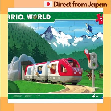 [日本直送] Ravensburger 拼图游戏 "火车历险记" 24 件 05615 6 32.5x24.5 厘米