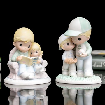 美國Precious Moments爸爸系列三款 溫馨父愛公仔 父親節生日禮物