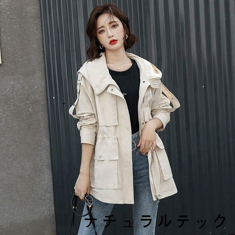 レディース マウンテンパーカー マンパ フード付き ジャケット ブルゾン アウター カジュアル 長袖 山ガール アウトドア 大人可愛い きれいめ おしゃれ お出か 通販 Lineポイント最大get Lineショッピング