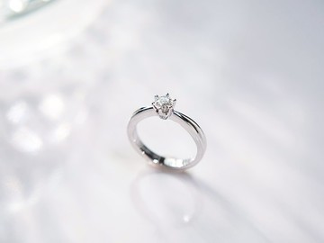 燈塔 | 鑽石戒指/鑽戒/真鑽/鉑金 *浪漫優美 | 婚戒系列