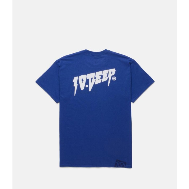 10DEEP/テンディープ】SOUND&FURY Tシャツ / BLUE ブルー 青 | LINE