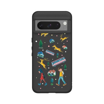 Pixel 8 Pro SolidSuit 黑 - 幾米 Jimmy Liao - 星空-有人陪伴真好