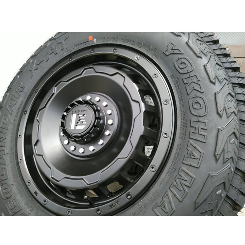 ジムニー シエラ Jb74 タイヤホイールセット 235 70r16 ヨコハマ ジオランダーx At 16インチ Lexxel Swagger 通販 Lineポイント最大0 5 Get Lineショッピング