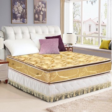 布萊迪 Brady  優眠五段式竹炭紗正四線乳膠+竹炭記憶棉獨立筒床墊-雙人加大6尺