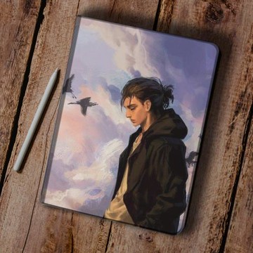進擊的巨人艾倫2021ipad 10.2保護套air4平板pro11皮套9.7mini6軟