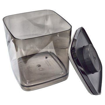 ANKOMN Everlock氣密保鮮盒，延長食物風味營養口感，抗潮濕抗氧化抗UV  1個  半透明黑  2.4L