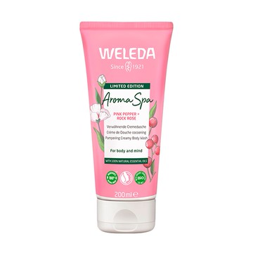 (預購) Weleda 薇莉達 粉紅胡椒與岩玫瑰沐浴露 200ml (WD471)