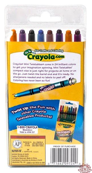 【雙鶖FLYING】52-9724  24色可旋轉蠟筆【APP滿額下單10%點數(單一帳號最高5000點)】1/31止