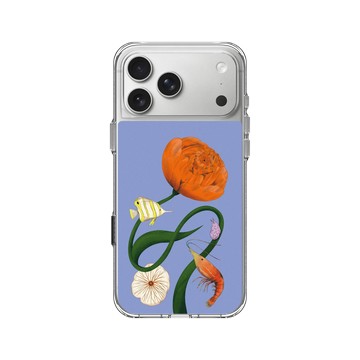 iPhone 17 Pro Max Clear Case（相機按鈕） 透明 - Chubbynida - 含苞綻放