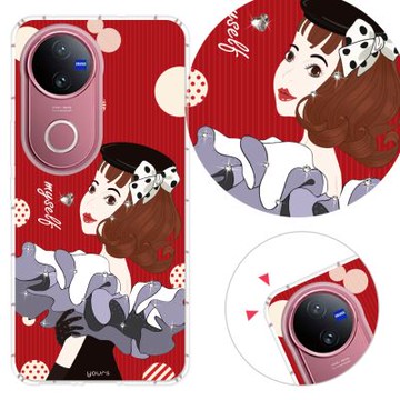 YOURS vivo 全系列 彩鑽防摔手機殼-貝蒂 V50/V40Pro/X200Pro/X200FE/V30/Y38/X100/V23/X90/80/70/16/Y76