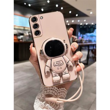 適用三星s22手機殼s22十保護硅膠套5G全包防摔S9010超薄軟殼9060可愛外殼男女潮ultra創意帶支架plus加新款ga