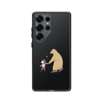 Galaxy S25 Ultra Clear 酷墨灰 - 咻咻熊 XiuXiubear - 牽牽