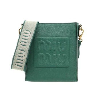 MIU MIU 5BC144 MADRAS 浮雕LOGO 斜背包