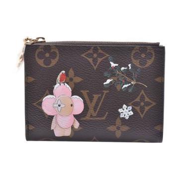 LV M15334聖誕限定Vivienne Wintery Travel系列Monogram帆布短夾