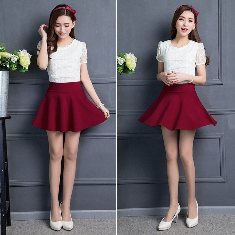 インナーパンツ付きフレアミニスカート 38cm丈 ミニスカ レディース スカート 秋冬 大きいサイズ 大人コーデ デート フレア 通販 Lineポイント最大0 5 Get Lineショッピング