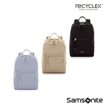 Samsonite新秀麗 後背包/女包/雙肩包/通勤包 AUDRINA 時尚商務休閒輕量多口袋多夾層
