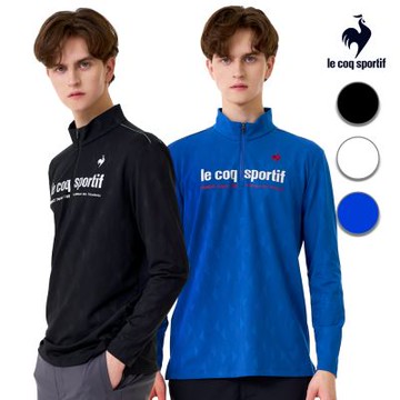 法國公雞 休閒運動長袖立領衫 男款 三色 LWW21043