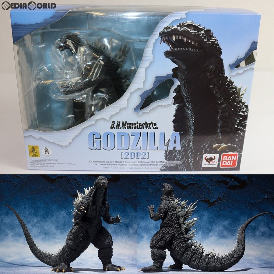 新品即納』{FIG}S.H.MonsterArts(モンスターアーツ) ゴジラ(2002 