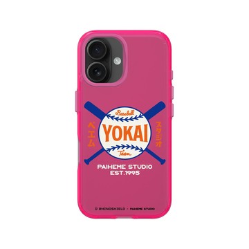 iPhone 16 Clear 粉漾桃 - Paiheme Studio - Yokai Ball
