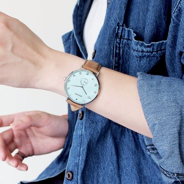 【PICONO】SPY S 系列 真皮錶帶手錶 / YS-7204