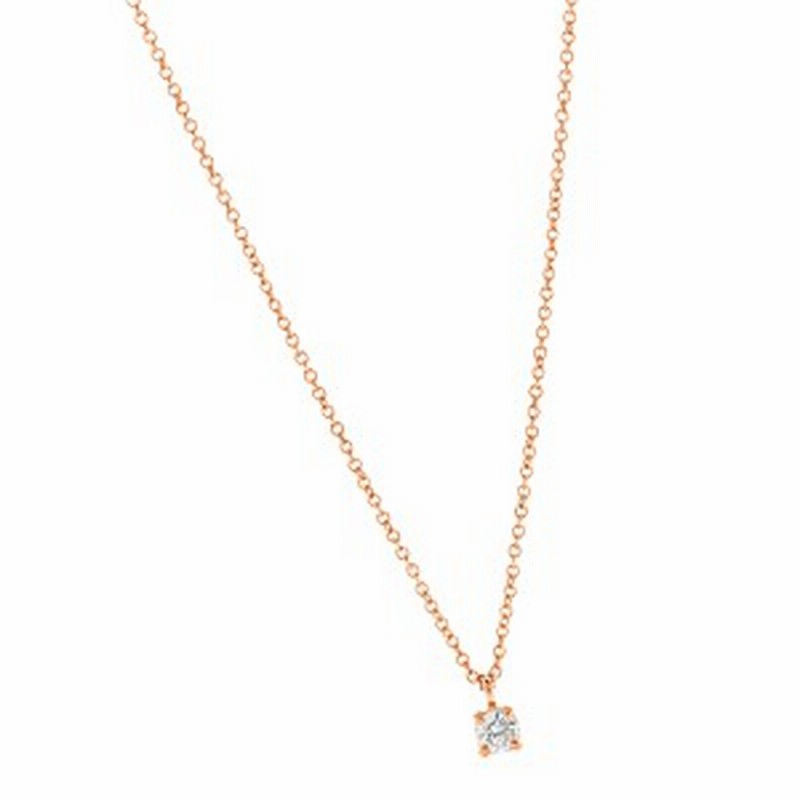 ティファニー ネックレス 一粒ダイヤ TIFFANY&CO. ソリティア ...