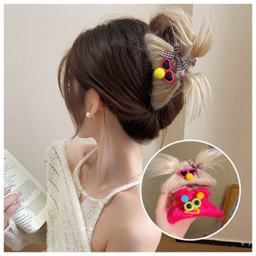 梨花HaNA 韓國醜萌醜萌的．毛毛娃搞怪抓夾