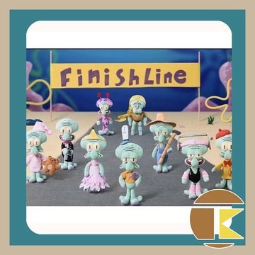 【現貨】章魚哥的一天 毛絨盲盒 [單抽] 如需中盒請下8倍數 一中盒8入 愛蛋客