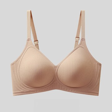 【Amhome】無痕內衣聚攏薄款收副乳防下垂無鋼圈裸感軟支撐文胸胸罩# 121688(現貨+預購)